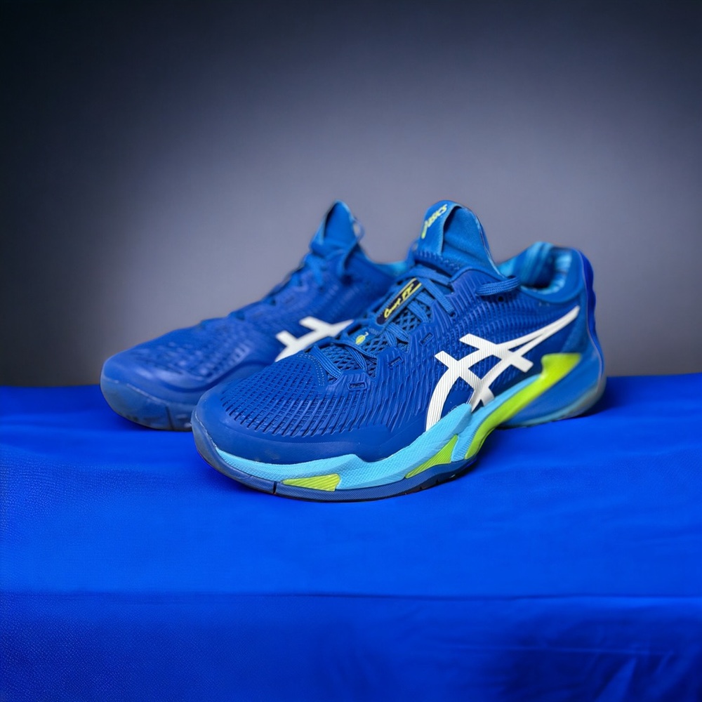 Asics FF Court - Novak - Size 9 - Tuna Blue